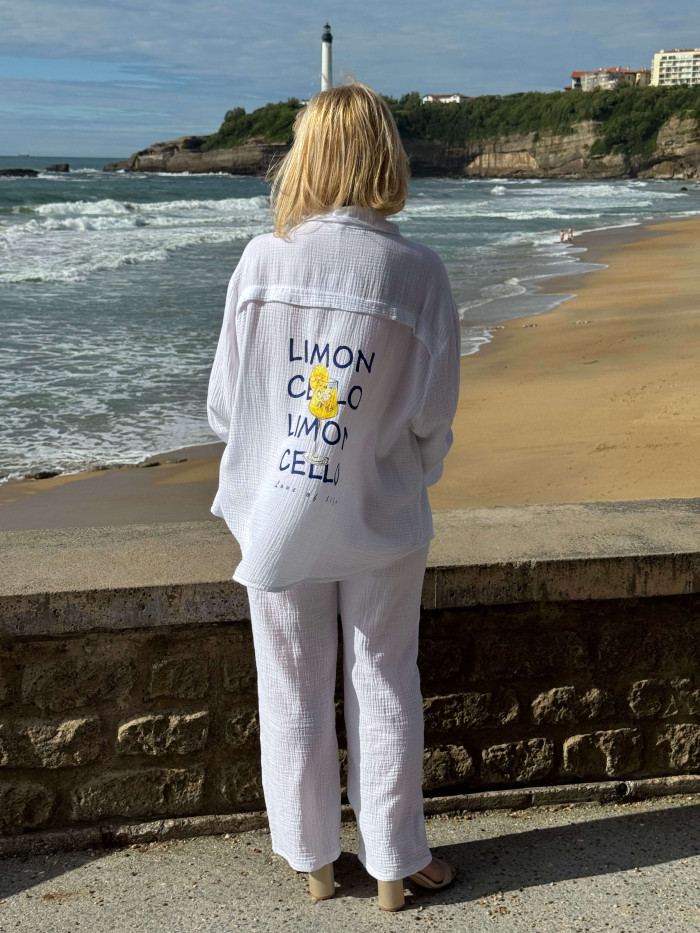 Chemise blanche LIMON CELLO