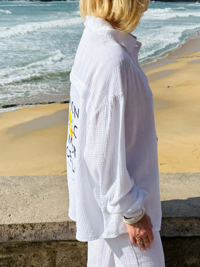 Chemise blanche Limon Cello