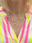 Collier coquillages et perles