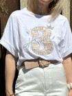 T-shirt blanc imprimé 3
