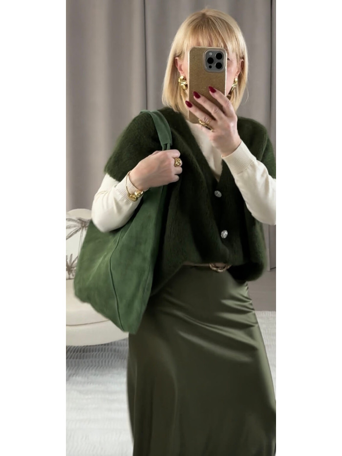 Sac Hobo céladon