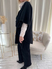 Poncho Éden noir