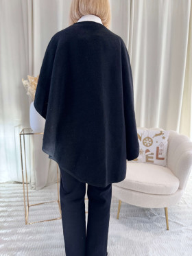 Poncho Éden noir