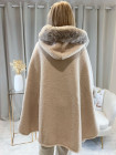 Veste a capuche léopard