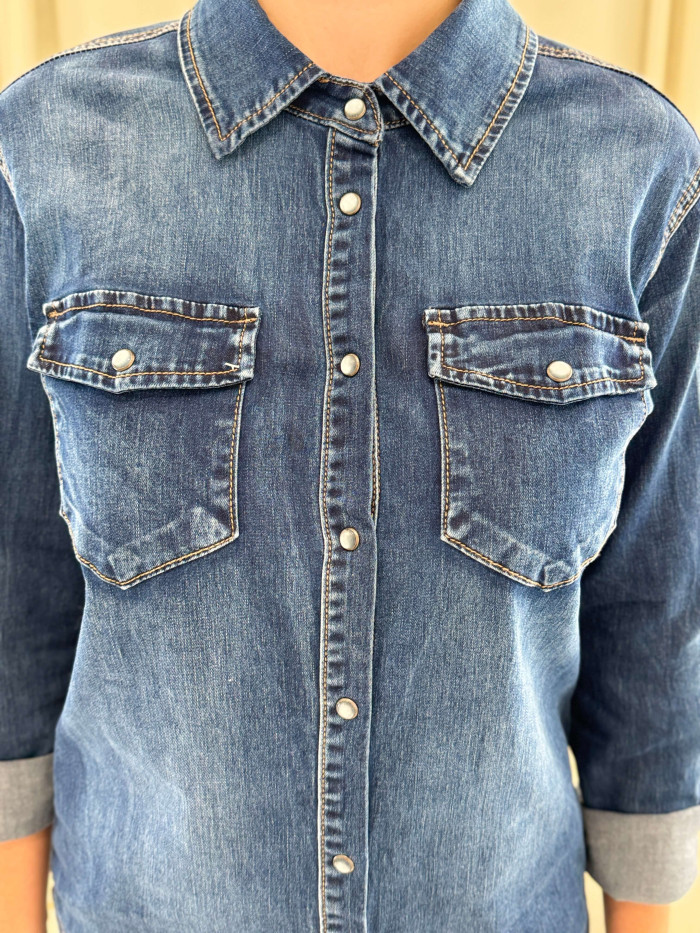 Chemise en Jean Femme