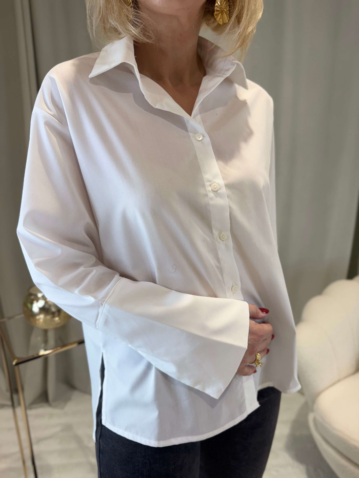 chemise-blanc-manches-longues-oversize-polyester-coton