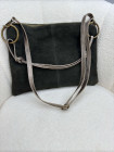 Sac en cuir suédé vert