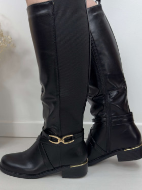 Bottes noires Sylvie