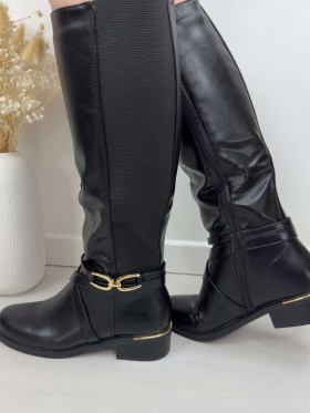 Bottes noires Sylvie