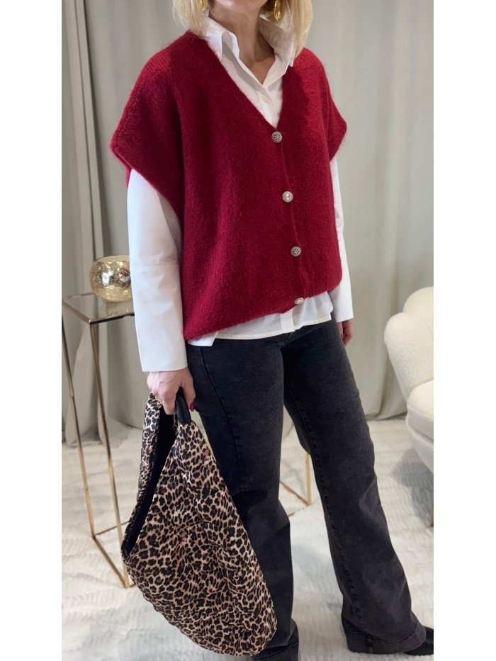 Sac en tissu léopard