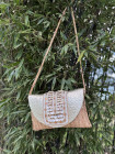 Sac paille et coquillages