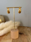 Boucles d'oreilles dorées