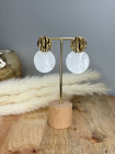 Boucles d'oreilles dorées Alexia